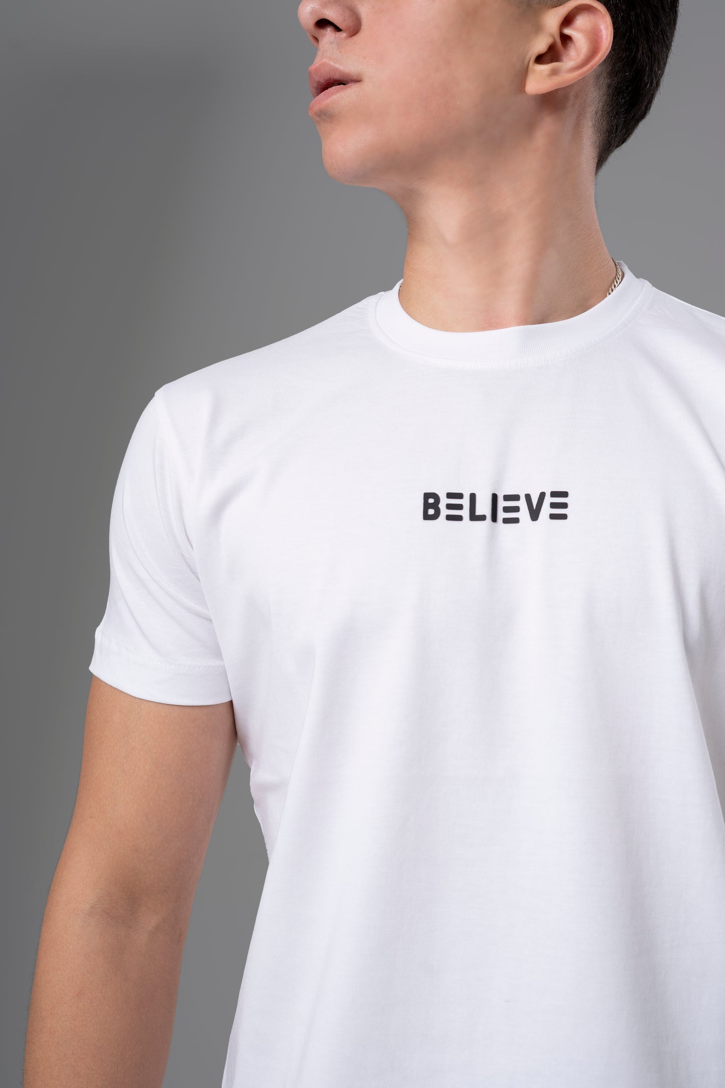 Slim-Fit T-Shirt Believe