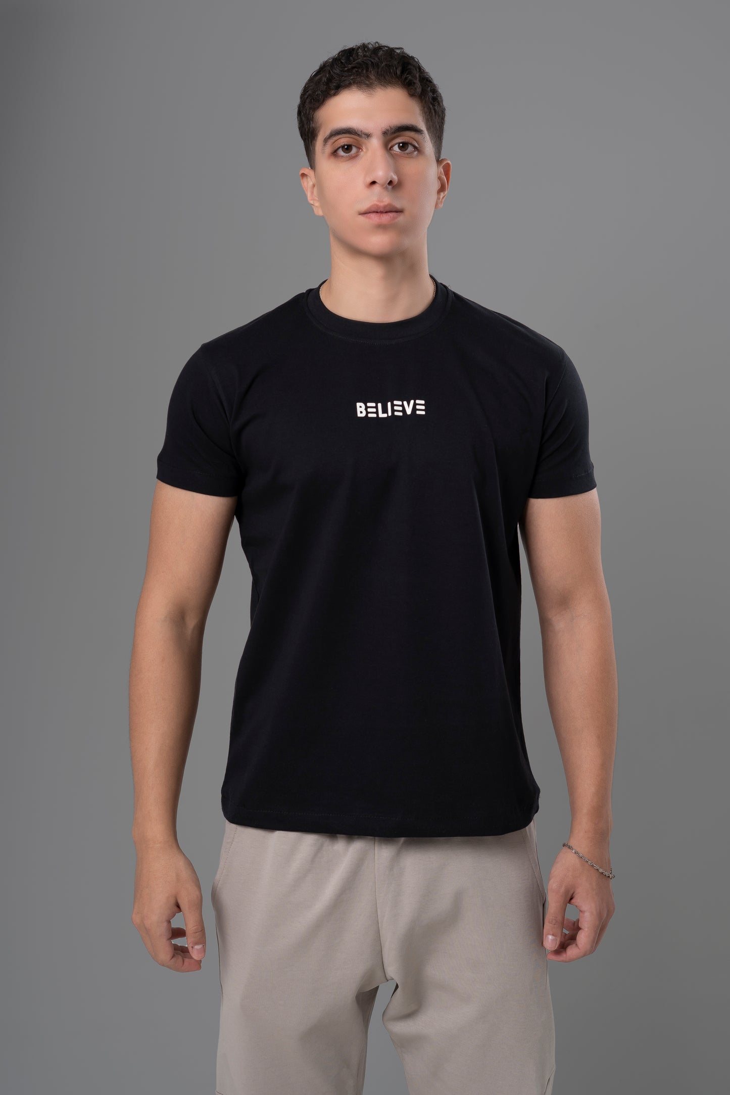 Slim-Fit T-Shirt Believe