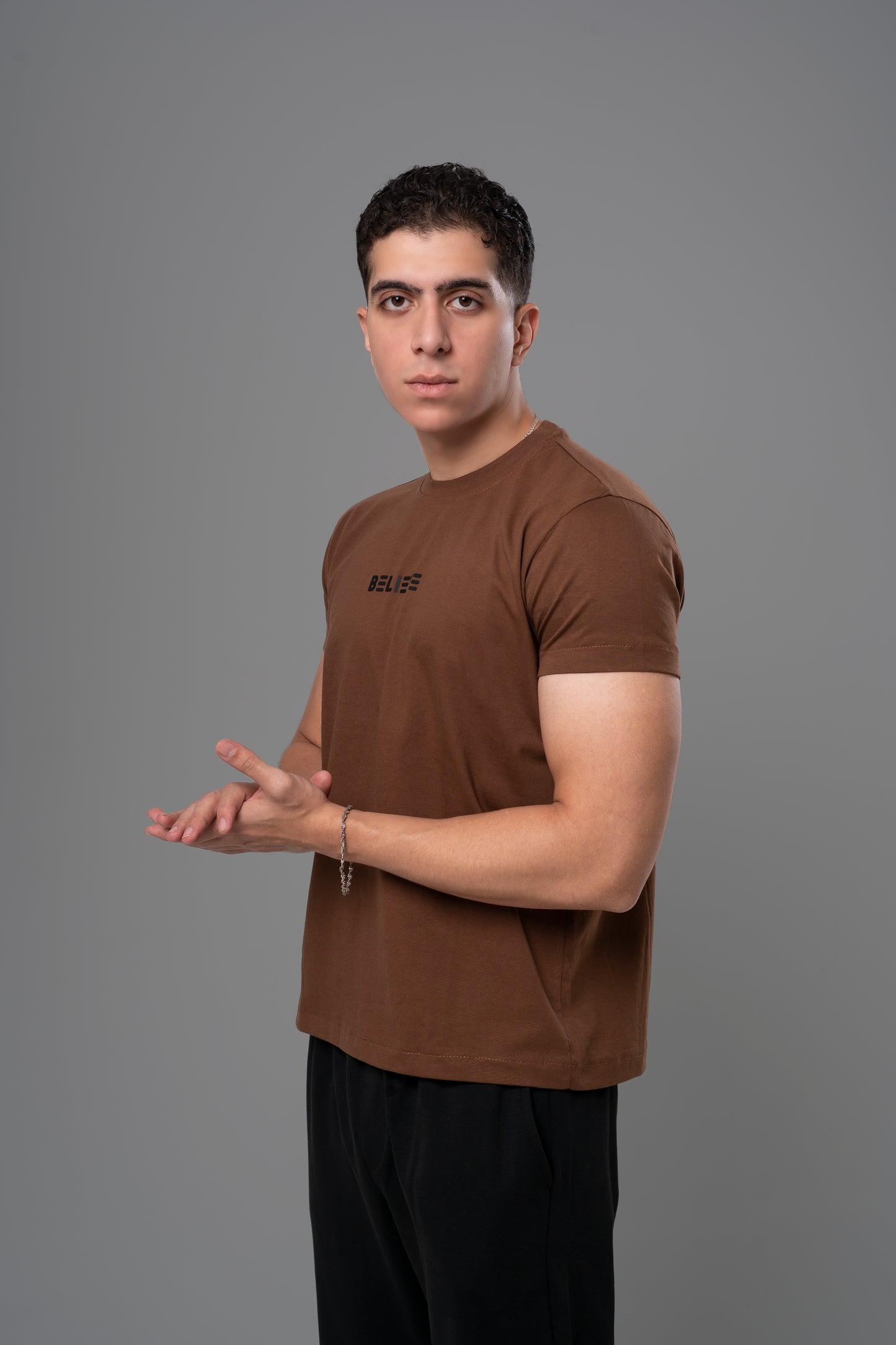 Slim-Fit T-Shirt Believe