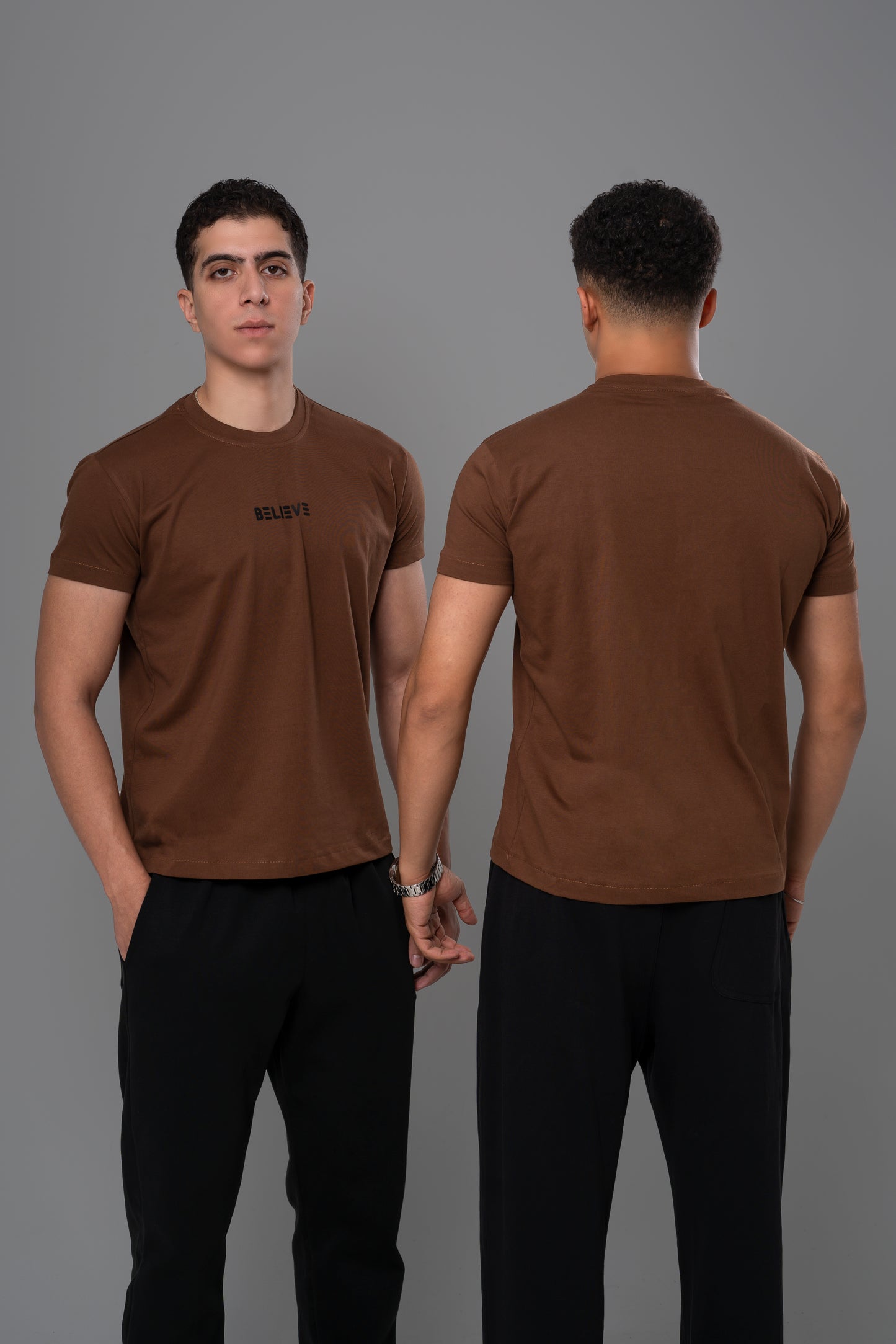 Slim-Fit T-Shirt Believe