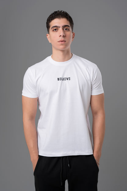 Slim-Fit T-Shirt Believe